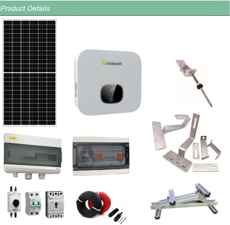 Home grid tie solar system
