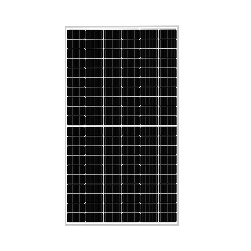 Panel solar de medio corte